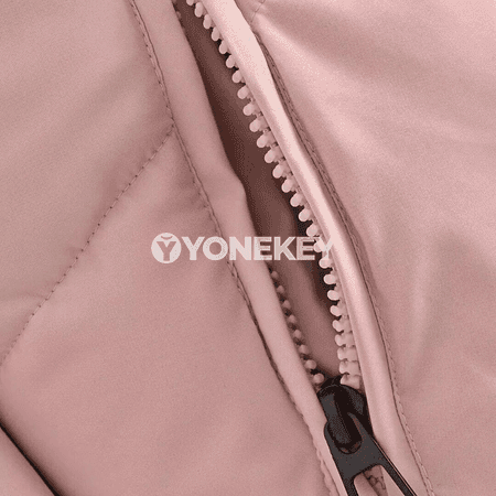 Zenanlar üçin gyş puffer penjek, ýyly, kapýuşonly, uly ölçegli