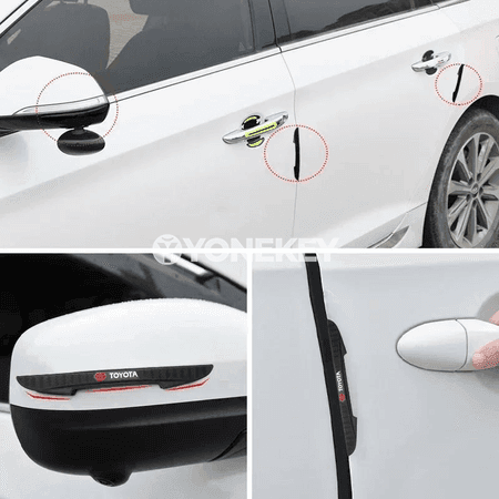 Toyota Rav4 Corolla Camry üçin gapy gyrasy anti-zarba 4 sany sticker