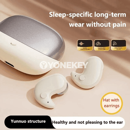 Bluetooth uky nauşnikleri, mikrofonly, simsiz TWS, rahat ses