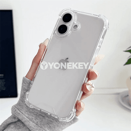 iPhone üçin açyk, ýeňil we şokdan goraýan berk gorag örtük