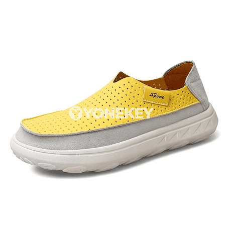 Dem alýan erkekler üçin gündelik loafers köwüşler, ýeňil we rahat