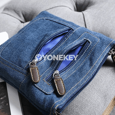 Zenanlar üçin denim egin sumka — gündelik we syýahat üçin