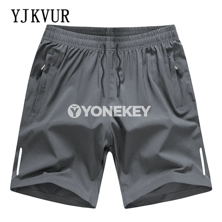 Erkekler üçin giň kesimli sport şorty, jübili, 8XL çenli