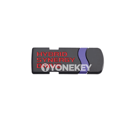 Toyota üçin 3D HYBRID metal awto emblem stiker