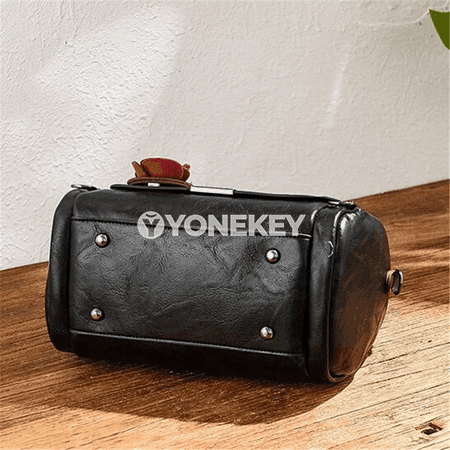 Aýal-gyzlar üçin gül bezegli moda egin sumkasy