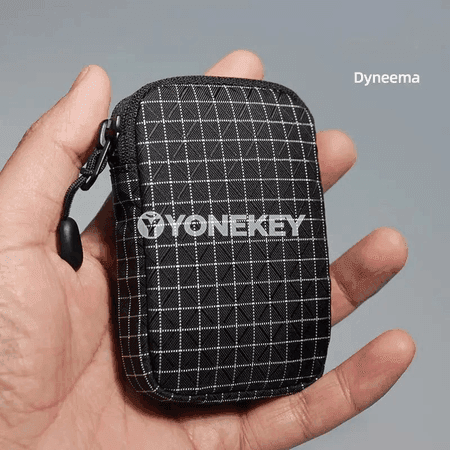 Mini EDC sumka-gapjyk, kartoçka we ownuk zatlar üçin ykjam saklaýjy