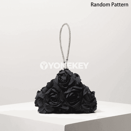 Zenanlar üçin mini floral clutch sumka — toý we sowgat üçin