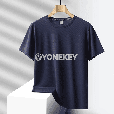 Erkekler üçin ýeňil, dem alýan gündelik futbolka, 6XL çenli