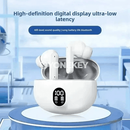 CHUBAN 895B TWS simsiz Bluetooth nauşnik, mikrofonly, ses izolýasiýaly