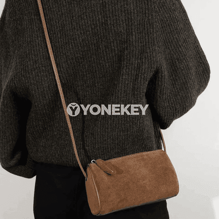 Aýal-gyzlar üçin retro bucket elde göterilýän sumka