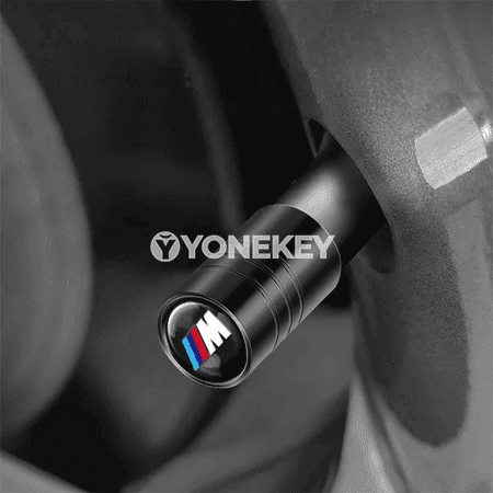 BMW üçin tigir klapan gapaklary, 4 sany sport aksessuary