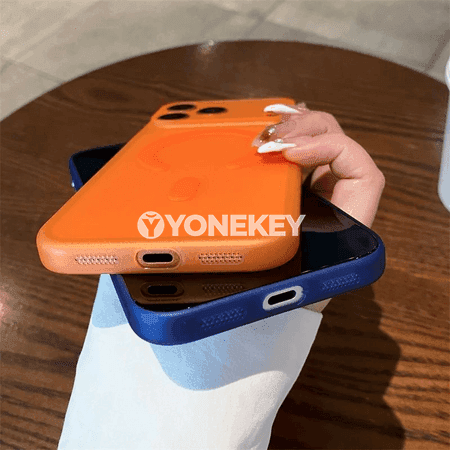 iPhone üçin ultra inçe TPU MagSafe örtükli telefon gaby