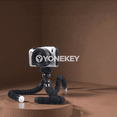 Telefon üçin mini tripod, çeýe aýakly, ýeňil we amatly saklaýjy